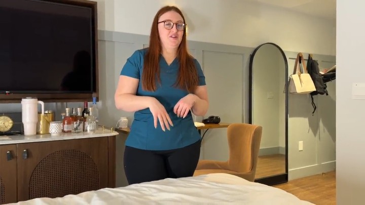 Casting Curvy Big Booty Nurse Fucks Her Patient
